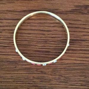 Pink and gold Kate Spade Bracelet